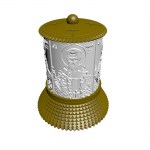 ΗΛΕΚΤΡΙΚΟ ΚΑΝΤΗΛΙ ΜΕ ΤΟΝ ΑΓΙΟ ΜΑΡΙΟ ΧΡΥΣΟ